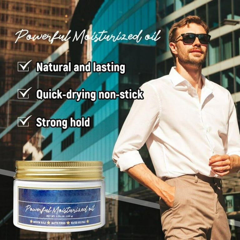 Professional Styling Hair Wax Pomada Modeladora Curly Hair Products Oil  Hold Styles Not Greasy for Men Women 50ml Hair Cream - AliExpress