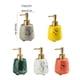thumbnail image 3 of ¡Ofertas relámpago! Dispensador de jabón para baño Green Zainafacai, dispensador de jabón de manos de cerámica con diseño, botella comercial con bomba de loción para cocina, decoración del hogar,, 3 of 7