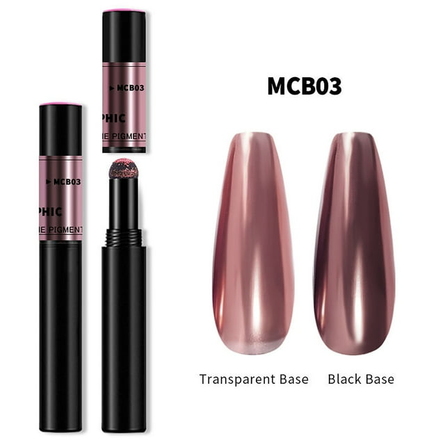 TopLLC Art Cushion Nail Polish Mirror Color Pen Does Not Float Powder Nail Sequins