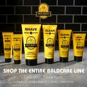Bee Bald HEAL After Shave for Men Healing Balm, Immediately Calms & Soothes Damaged Skin, Treats Bumps, Redness, Razor Burn & Other Shaving Irritations, 2 fl oz