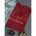 thumbnail image 3 of Find Your Motivation Banner T-Shirt Women -Image by Shutterstock, Female 5X-Large, 3 of 4