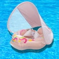 thumbnail image 4 of Anillo de natación para bebé, anillo de natación inflable con sombrilla, para Fiesta EN LA Piscina de verano, 4 of 8