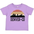 thumbnail image 3 of Inktastic Denver Colorado Skyline Vintage Boys or Girls Toddler T-Shirt, 3 of 5