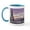 White/Blue Inside, variant on CafePress - North Carolina Mountains Mug - 11 oz Ceramic Mug - Novelty Coffee Tea Cup