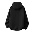thumbnail image 5 of Womens Jackets and Outerwear Hooded Lightweight with Pockets for Travel Walking, 5 of 9