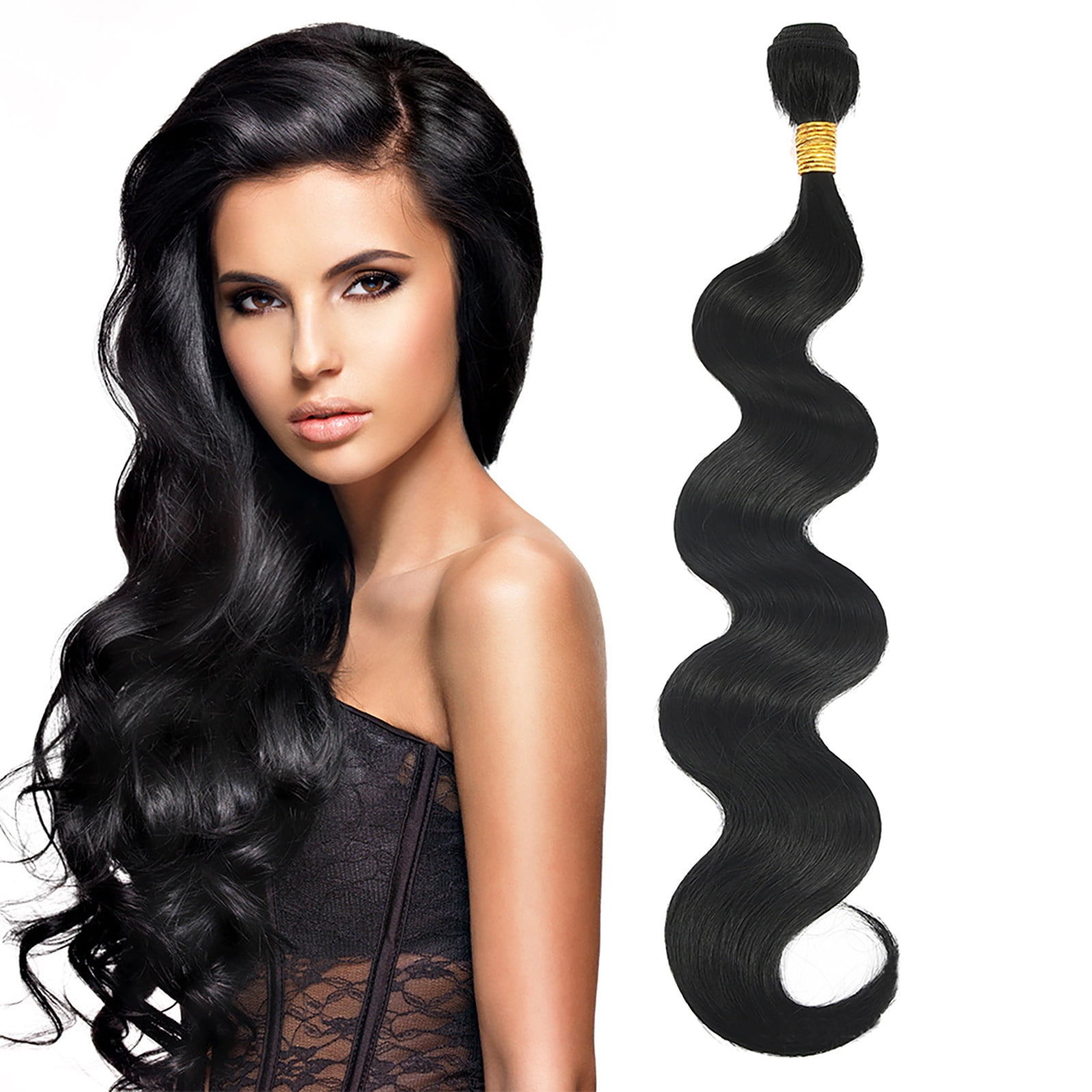 SDJMa Body Wave Bundles 16 18 20 24 Inch Body Wave Human  display picture 1