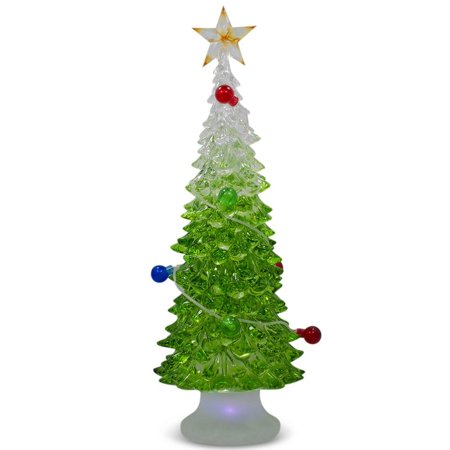 9 LED Acrylic Plastic Tabletop Christmas Tree 9 LED Acrylic Plastic Tabletop Christmas Tree