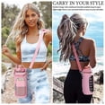 thumbnail image 4 of New 2L Water Bottle Covers Large Capacity Motivational Water Bottles Holder Bag Thermos, 4 of 5