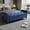 Navy Blue, variant on 63" End of Bed Bench, Bedroom Bench with Button-Tufted, Upholstered Storage Ottoman Benches with Rolled Arms, Entryway Bench with Solid Legs for Bedroom Living Room, Navy Blue