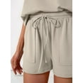 thumbnail image 6 of 2 Piece Sets for Women Casual Summer Khaki L, 6 of 8