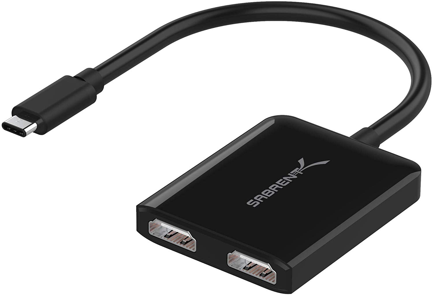 Sabrent USB TypeC Dual HDMI Adapter [Supports Up to Two 4K 30Hz