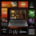 thumbnail image 2 of Laptop Gamer LENOVO LOQ NVIDIA GeForce RTX 3050 AMD Ryzen 5 7235HS 16GB DDR5 1.5TB SSD 15.6" Full HD 144Hz W11 Teclado Español Mouse DXT Gaming Estable, 2 of 5