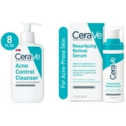 Angle View: Cerave Acne Wash & Serum Set