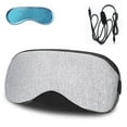 thumbnail image 2 of 1 pcs Portable Cold and Hot USB Heated Steam Eye Mask + Reusable Ice Gels for Sleeping, Eye Puffiness, Dry Eye, Tired Eyes, and Eye Bag with Time and Temperature Control, Best Gift, 2 of 6