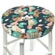 thumbnail image 3 of Balery Labrador Retriever Dog Fundas de asiento para taburete de bar redondo de tela de terciopelo ajustables que protegen de arañazos y manchas para sillas de 14 a 17 pulgadas.-12 inch, 3 of 7