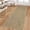 Natural, variant on Imitation Braided Collection-Print Long Hallway Runners 2x10 Washable Area Rug, Farmhouse Rustic Bordered Area Rug Non Slip Soft Low Pile Indoor Carpet Runners for Entryways, Laundry Room
