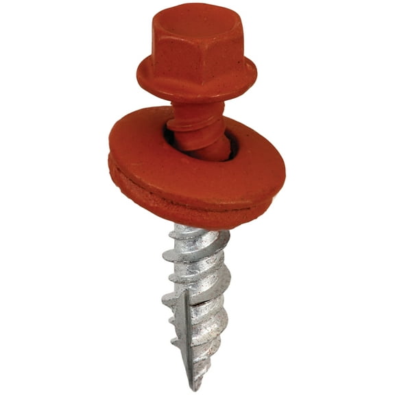 Acorn International SW-MW1BR250 Screw, #9 Thread, High-Low, Twin Lead Thread, Hex Drive, Self-Tapping, Type 17 Point