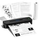 thumbnail image 1 of Impresora portátil inalámbrica Phomemo M832 para viajes, impresora térmica sin tinta con Bluetooth, compatible con papel tamaño carta (8,5 x 11 pulgadas), papelera integrada, compatible con teléfono y, 1 of 5