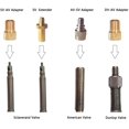 thumbnail image 3 of Aleko - Conector adaptador de válvula de bomba de bicicleta, adaptador de válvula de bicicleta a válvula de coche SV AV DV, aguja de bola de globo (12 unidades) ACTIVE Biensenido a ACTIVE, 3 of 4