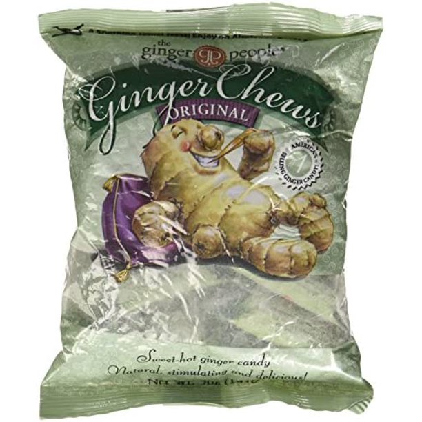 The Ginger People Ginger Chews Original Chewy Ginger Candy 5 oz (141g