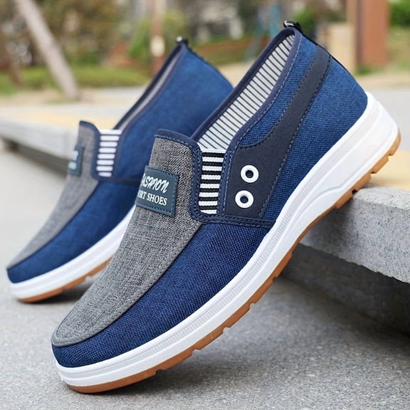 [Lightweight|Breathable] MINZHE YL Lightweight Sneakers | Breathable Slip-On Training Shoes | Non-Slip Sole, Cushioned for Running, Walking, Gym, Outdoor, Daily Wear