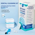 thumbnail image 4 of Kit limpiador para dentaduras y retenedores YKL con 120 tabletas y funda, 4 of 6
