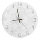 thumbnail image 2 of Reloj de pared silencioso BRILLAR de mármol Simple Acrílico 30x30cm, 2 of 10