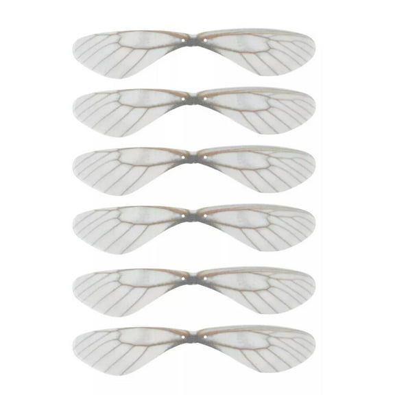 HOOUN 50 Pcs Dragonfly Wings for Jewelry Making Decor Small Craft