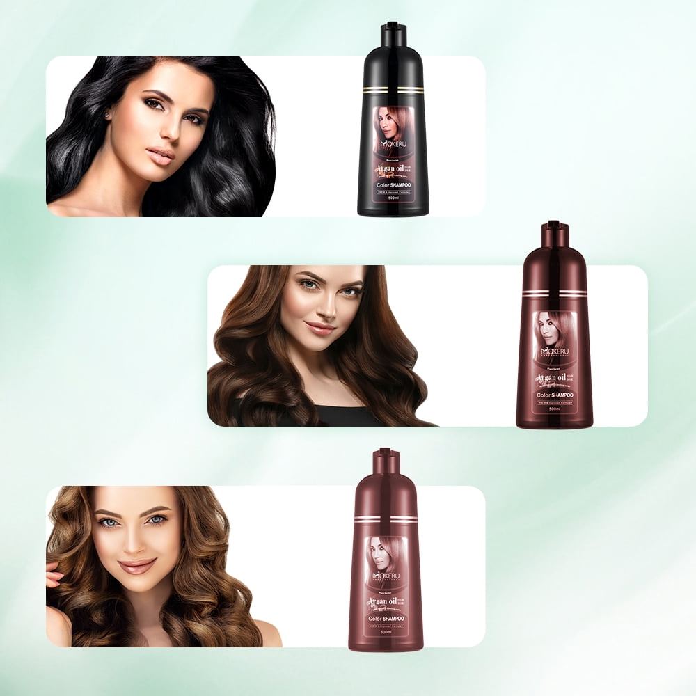 KURO Cream shampoo DARK BROWN ×３ Buy Balan Rose KURO Cream Shampoo Dark Brown of Gray Hair