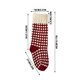 thumbnail image 1 of ¡Compra Ahora y Ahorra!, Juego de medias navideñas de tamaño pequeño de 37 cm, decoración con colgante, bolsa de regalo de Navidad, bolsa de lana tejida, bolsa de dulces, mural de lunares Akmoler, 1 of 9