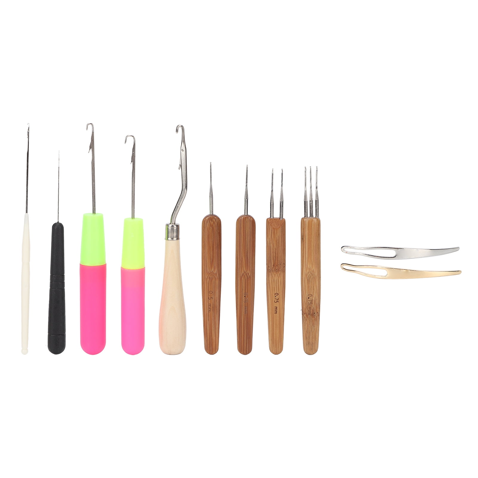 Lot De 5 Crochets à Dreadlocks - Aiguilles Pour Tresses Et Locks 930269