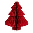 thumbnail image 4 of Shoreew Honeycomb Paper Christmas Tree 3D Foldable Accordion Xmas Tree Winter Tabletop Centerpiece for Holiday Dinner Table Indoor Home Decor, 4 of 7
