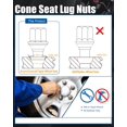 thumbnail image 4 of Pernos GasSupply de 12 x 1,25, OEM, 28 mm, para Jeep Renegade 2015-2022, 4 of 9
