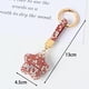 thumbnail image 4 of Llavero de cristal con forma de estrella, llaveros de pulsera para mujer, dije para bolso, llavero para mujer y niña, regalo, 4 of 5