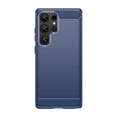 thumbnail image 1 of PANDACO Navy Brushed Metal Case for Samsung Galaxy S25 Ultra, 1 of 3