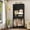 Black, variant on Homieasy 36'' Walk-in Closet Organizer System with 2 Hanging Rods and Adjustable Shelves, White