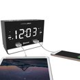 thumbnail image 4 of Radio Despertador HANNLOMAX HX-131CR. Radio FM PLL, pantalla LED blanca de 1,2", Bluetooth, puertos USB para carga/reproducción de MP3 de 2,4 A y 1 A, luz nocturna, funcionamiento con alimentación de, 4 of 4