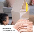 thumbnail image 3 of OULII 5pcs Mini House Floor Paper Multi Self-adhesive Decors for Model Makers, 3 of 8