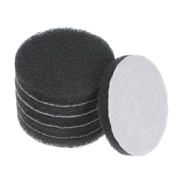 Paquete de 6 cepillos de poder para taladro, almohadillas de fregado de 3 pulgadas, grano 800-1000 para limpieza del hogar