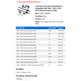 thumbnail image 2 of Front Ball Joint and Tie Rod End Kit 6 - Compatible with 2003 - 2016, 2018 - 2019 Chevy Express 3500 2004 2005 2006 2007 2008 2009 2010 2011 2012 2013 2014 2015, 2 of 2