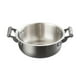 thumbnail image 1 of Olla de ramen coreana, utensilios de cocina, sartén de acero inoxidable de doble oreja, olla seca rápida 20 centímetros, 1 of 9