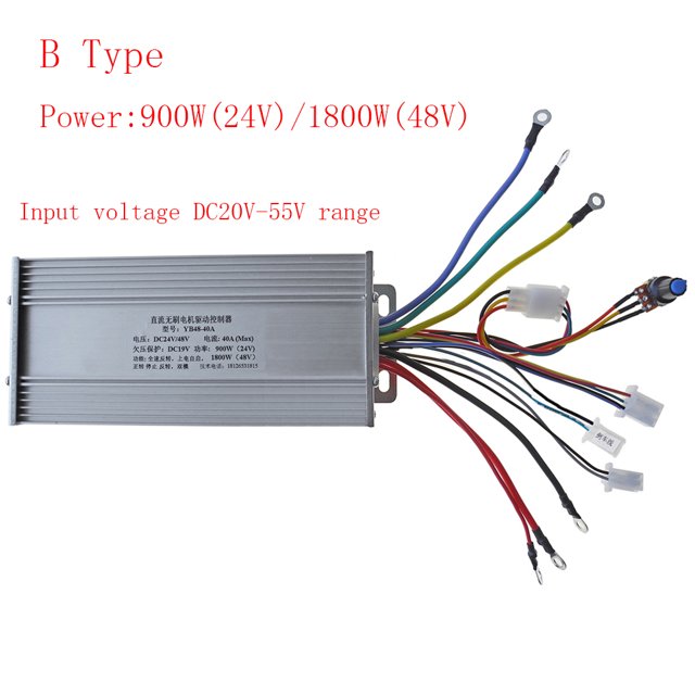 Controlador de motor de CC sin sensor/sensor de accionamiento de motor sin escobillas de alta potencia de 900 W/1800 W para motor de CC sin escobillas trifásico con efecto Hall
