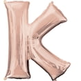thumbnail image 2 of Amscan 3657401 Supershape Letter 'K' Rose Gold, 2 of 2