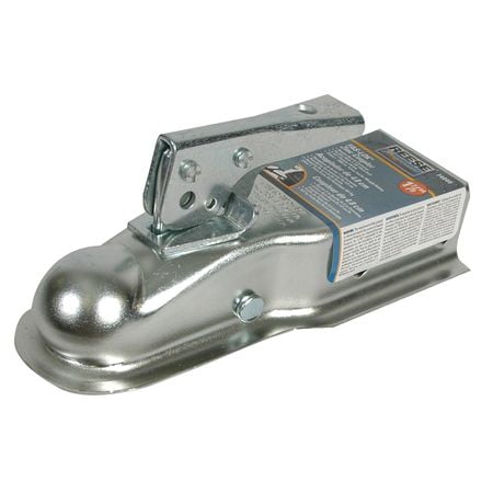 Bulldog Trailer Coupler - BULLDOG 74040 Trailer Coupler, Class I, 2000 lb, REESE TOWPOWER