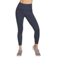 thumbnail image 1 of Skechers Pantalons de Compression Athlétiques pour Femmes Go Walk HW Backbend 7/8, Bleu, Très Petit, 1 of 1