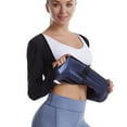 thumbnail image 4 of Sauna Jacket Heat-trapping Wear Resistant Deep U Neck Women Sweat Waist Trainer Vest for Workout, 4 of 13