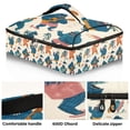 thumbnail image 2 of Iauyy Casserole Carrier for Hot Food Insulated Casserole Travel Carry Bag with Lid Food Warmer Bag for Party/Picnic,Gorilla Pattern, 2 of 7