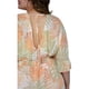 thumbnail image 5 of Vestido vaporoso Roman Fashion modelo 1978 Durazno naranja Talla extra, 5 of 8