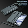 thumbnail image 7 of for Samsung Galaxy Z Fold 5 5G Case with S Pen Holder & Stylus, Z Fold 5 Hinge Protection Case with Kickstand Built in Screen Protector Full Body Protection Protective Case for Z Fold 5, Graygreen, 7 of 7