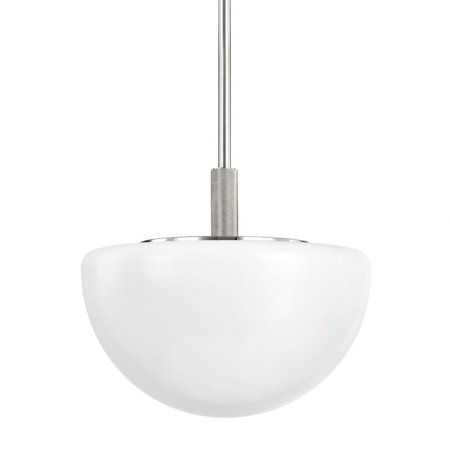 

1 Light Pendant-22 inches Tall and 19 inches Wide-Polished Nickel Finish Bailey Street Home 116-Bel-4885784